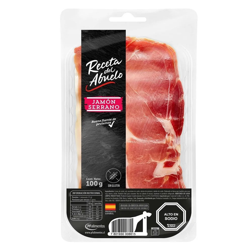 Jamón Serrano receta del abuelo